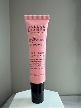 Dallas & James, Watermelon Dream Overnight Glow Mask 15 mL NEW